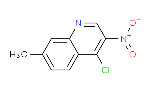 CAS No. 700369-50-2, 4-Chloro-7-methyl-3-nitroquinoline
