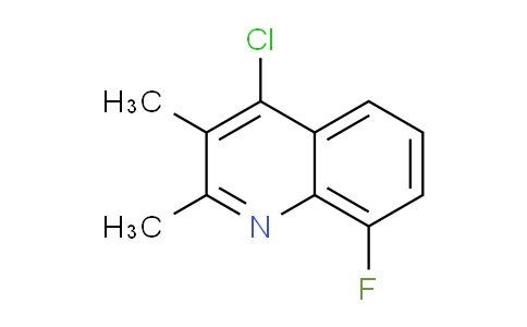 CAS No. 1184365-73-8, 4-Chloro-8-fluoro-2,3-dimethylquinoline