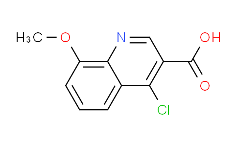 CAS No. 179024-73-8, 4-Chloro-8-methoxyquinoline-3-carboxylic acid