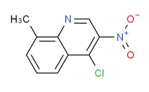 CAS No. 1596789-50-2, 4-Chloro-8-methyl-3-nitroquinoline
