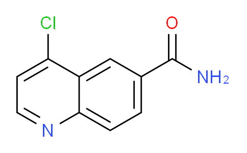 CAS No. 1378260-39-9, 4-Chloroquinoline-6-carboxamide