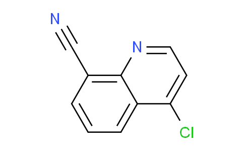CAS No. 132664-45-0, 4-Chloroquinoline-8-carbonitrile