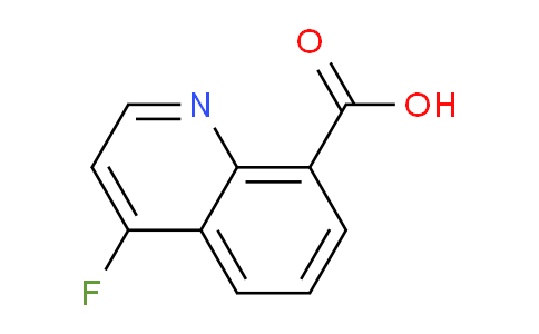 CAS No. 1416438-66-8, 4-Fluoroquinoline-8-carboxylic acid