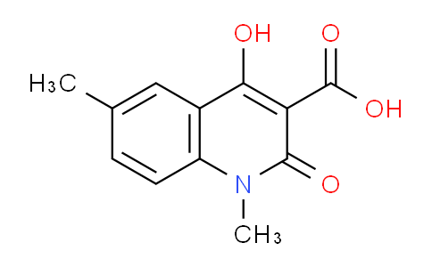 CAS No. 1416440-05-5, 4-Hydroxy-1,6-dimethyl-2-oxo-1,2-dihydroquinoline-3-carboxylic acid