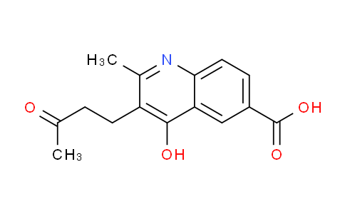 CAS No. 36164-38-2, 4-Hydroxy-2-methyl-3-(3-oxobutyl)quinoline-6-carboxylic acid