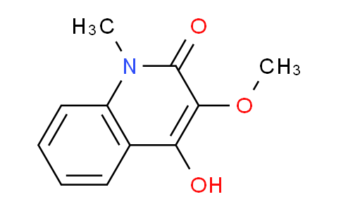 CAS No. 90061-39-5, 4-Hydroxy-3-methoxy-1-methylquinolin-2(1H)-one