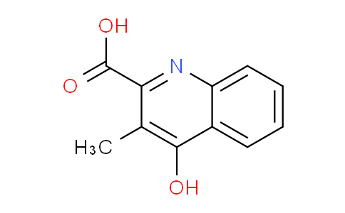 CAS No. 858488-66-1, 4-Hydroxy-3-methylquinoline-2-carboxylic acid