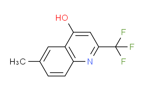 CAS No. 1701-20-8, 4-Hydroxy-6-methyl-2-(trifluoromethyl)quinoline