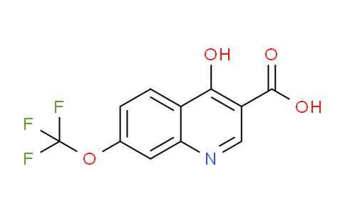 CAS No. 53985-74-3, 4-Hydroxy-7-(trifluoromethoxy)quinoline-3-carboxylic acid