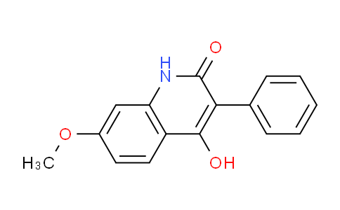 CAS No. 28563-22-6, 4-Hydroxy-7-methoxy-3-phenylquinolin-2(1H)-one