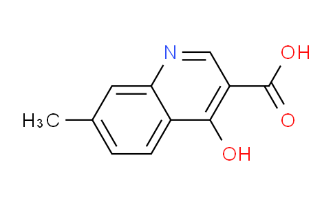 CAS No. 51726-77-3, 4-Hydroxy-7-methylquinoline-3-carboxylic acid