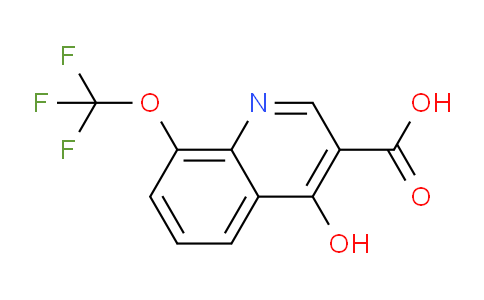 CAS No. 40516-40-3, 4-Hydroxy-8-(trifluoromethoxy)quinoline-3-carboxylic acid