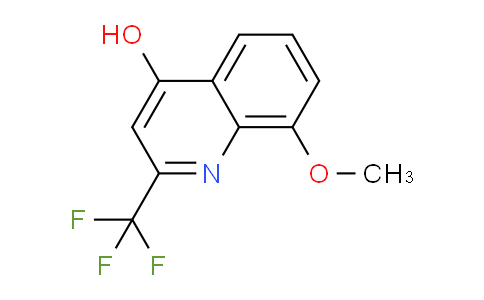 CAS No. 41192-84-1, 4-Hydroxy-8-methoxy-2-(trifluoromethyl)quinoline