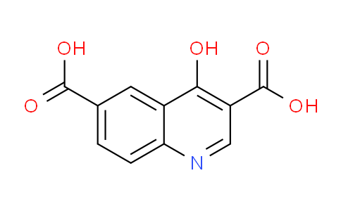 CAS No. 1018060-59-7, 4-Hydroxyquinoline-3,6-dicarboxylic acid