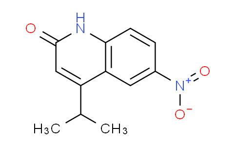 CAS No. 934687-46-4, 4-Isopropyl-6-nitroquinolin-2(1H)-one