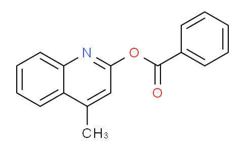 CAS No. 1956321-28-0, 4-Methylquinolin-2-yl benzoate