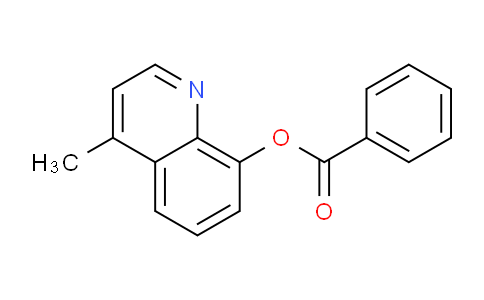 CAS No. 1464-19-3, 4-Methylquinolin-8-yl benzoate