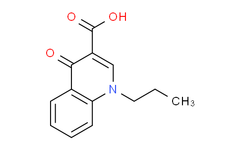 CAS No. 129686-99-3, 4-Oxo-1-propyl-1,4-dihydroquinoline-3-carboxylic acid