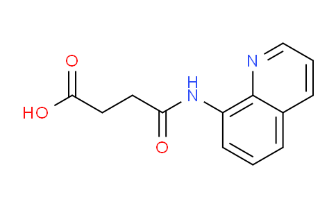 CAS No. 294197-02-7, 4-Oxo-4-(quinolin-8-ylamino)butanoic acid