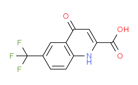 CAS No. 123158-30-5, 4-Oxo-6-(trifluoromethyl)-1,4-dihydroquinoline-2-carboxylic acid