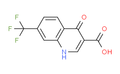 CAS No. 51776-97-7, 4-Oxo-7-(trifluoromethyl)-1,4-dihydroquinoline-3-carboxylic acid