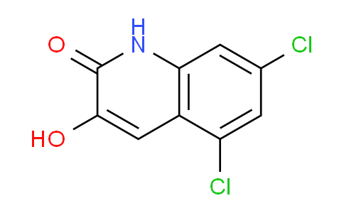 CAS No. 176170-12-0, 5,7-Dichloro-3-hydroxyquinolin-2(1H)-one