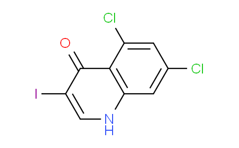 CAS No. 1593344-58-1, 5,7-Dichloro-3-iodoquinolin-4(1H)-one