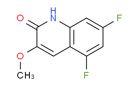 CAS No. 1150618-28-2, 5,7-Difluoro-3-methoxyquinolin-2(1H)-one