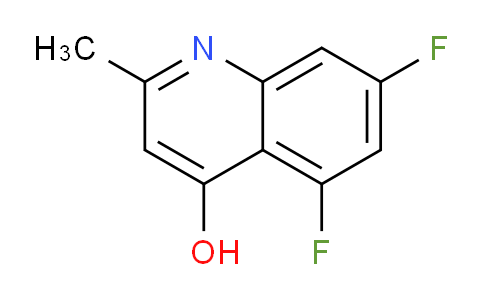 CAS No. 288151-40-6, 5,7-Difluoro-4-hydroxy-2-methyl-quinoline