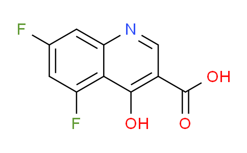 DY689569 | 228728-18-5 | 5,7-Difluoro-4-hydroxyquinoline-3-carboxylic acid