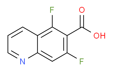 CAS No. 1398504-28-3, 5,7-Difluoroquinoline-6-carboxylic acid