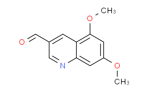 CAS No. 363135-56-2, 5,7-Dimethoxyquinoline-3-carbaldehyde