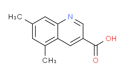 CAS No. 948293-95-6, 5,7-Dimethylquinoline-3-carboxylic acid