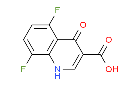 CAS No. 797052-45-0, 5,8-Difluoro-4-oxo-1,4-dihydroquinoline-3-carboxylic acid