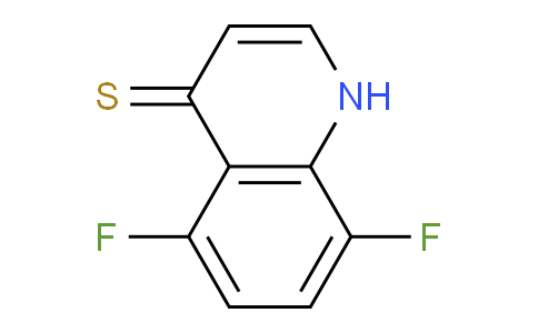 CAS No. 1065088-62-1, 5,8-Difluoroquinoline-4(1H)-thione