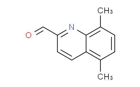 CAS No. 187401-39-4, 5,8-Dimethylquinoline-2-carbaldehyde