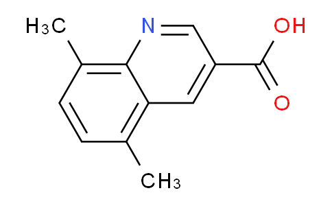 CAS No. 763893-29-4, 5,8-Dimethylquinoline-3-carboxylic acid