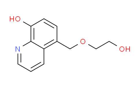 CAS No. 7545-66-6, 5-((2-Hydroxyethoxy)methyl)quinolin-8-ol
