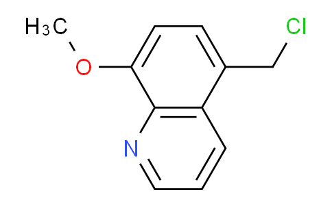 CAS No. 740797-41-5, 5-(Chloromethyl)-8-methoxyquinoline