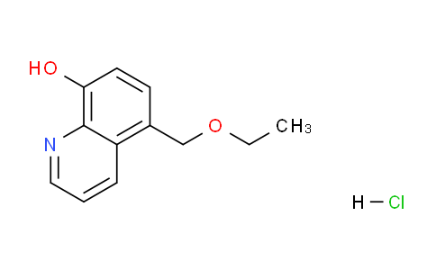 CAS No. 1418117-78-8, 5-(Ethoxymethyl)-8-hydroxyquinoline Hydrochloride