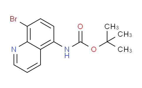 CAS No. 1365272-14-5, 5-(N-BOC-Amino)-8-bromoquinoline