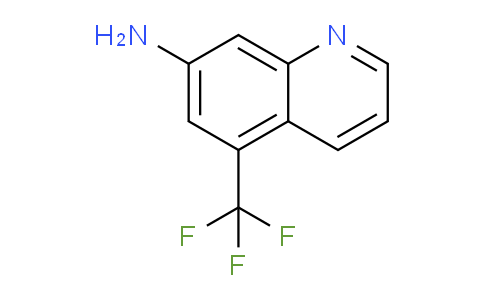 CAS No. 1447606-61-2, 5-(Trifluoromethyl)quinolin-7-amine