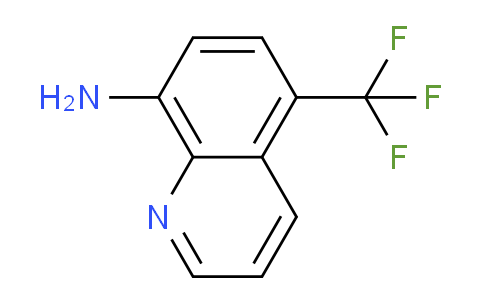 CAS No. 483-69-2, 5-(Trifluoromethyl)quinolin-8-amine