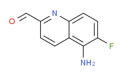 CAS No. 1420789-83-8, 5-Amino-6-fluoroquinoline-2-carbaldehyde