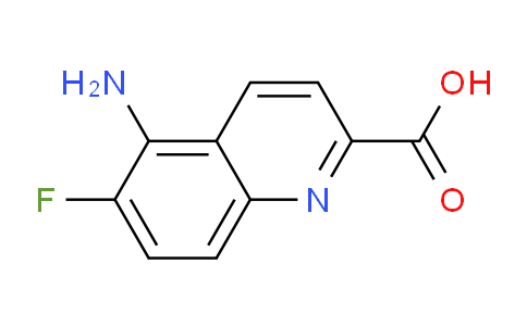 CAS No. 1420793-34-5, 5-Amino-6-fluoroquinoline-2-carboxylic acid
