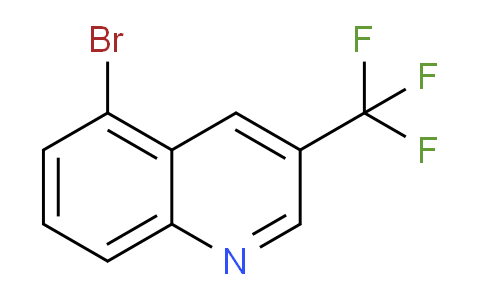CAS No. 1239462-41-9, 5-Bromo-3-(trifluoromethyl)quinoline
