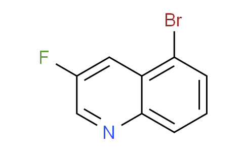 CAS No. 1416440-63-5, 5-Bromo-3-fluoroquinoline