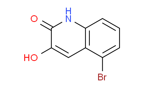 CAS No. 1228007-92-8, 5-Bromo-3-hydroxyquinolin-2(1H)-one