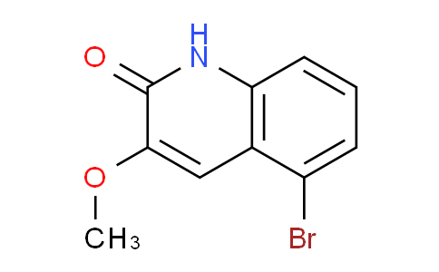 CAS No. 1434103-21-5, 5-Bromo-3-methoxyquinolin-2(1H)-one