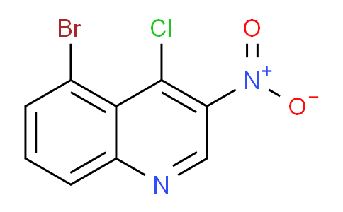CAS No. 723283-91-8, 5-Bromo-4-chloro-3-nitroquinoline